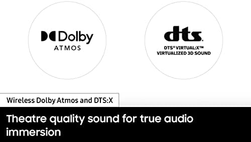 Samsung HW-S801B/ZA 3.1.2ch Soundbar w/ Wireless Dolby Atmos, DTS:X, Ultra Slim Design, Q Symphony, SpaceFit Sound, Alexa Built-In, Airplay 2, 2022 - Image 3