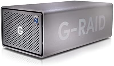 SanDisk Professional 24TB G-RAID 2 - Enterprise-Class 2-Bay Desktop Drive, 7200RPM Ultrastar drive inside, Thunderbolt 3, USB-C, HDMI Port, Hardware RAID - SDPH62H-024T-NBAAD by Unknown