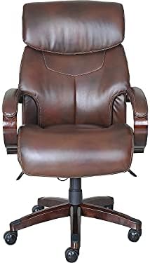 La-Z-Boy Bradley Bonded Leather Executive Chair (Roasted Chestnut) - Image 6