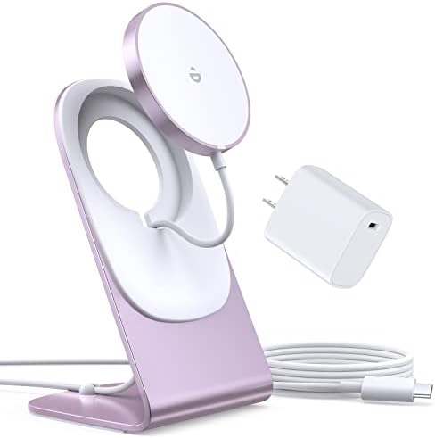 Magnetic Wireless Charger Stand + Charging Pad for iPhone Duo/18-12 Series by Kabysio