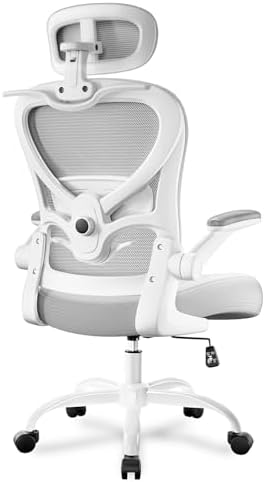 Ergonomic Office Chair, Mesh Home Office Desk Chairs with 3D Headrest by Unknown