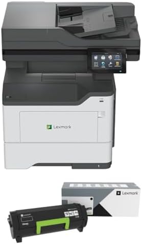 Lexmark MX532adwe Monochrome Laser All-in-One Printer + Toner Bundle by Unknown