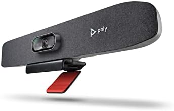 Poly Studio R30 4K Video Conference System - Camera, Mic, and Speaker Bar for Small Rooms - Presenter Tracking, NoiseBlockAI, Framing - Plug & Play - Works w/Teams, Zoom & More - Image 2