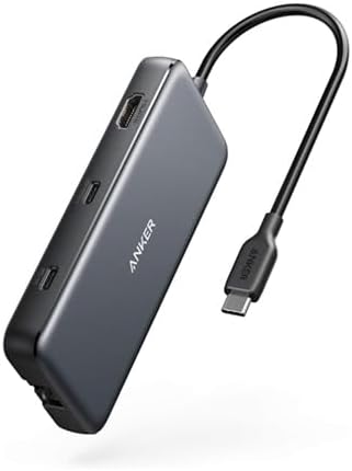 Anker USB-C Hub, 8-in-1 Multiport Ethernet Adapter with 4K@60Hz HDMI Port - Image 2