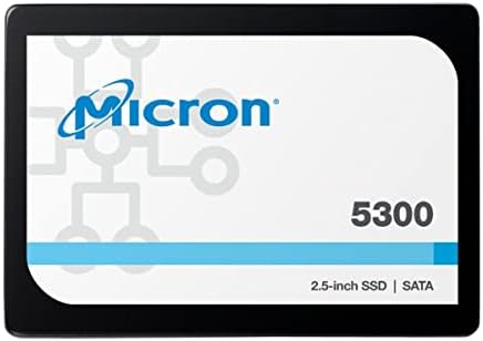 Micron 5300 PRO 1.92 TB Solid State Drive - 2.5" Internal - SATA - Read Intensive - Server, Storage System Supported - 5256 TB TBW - 540 MB/s Maximum Read Transfer Rate - 256-bit Encryption Standard by Micron
