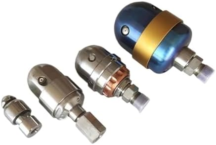 High Pressure 2-6inch 1500bar Water Jet Cleaning Pipeline Inwall Bend Pipe Rotating Cleaning Nozzle Sewer Dredge Spraying Jetter(4 inch) - Image 3