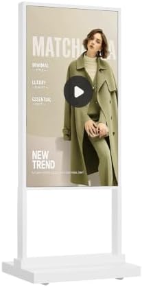 55" Digital Signage Display Kiosk 700-Nit UHD Commercial Display by Canlarriz