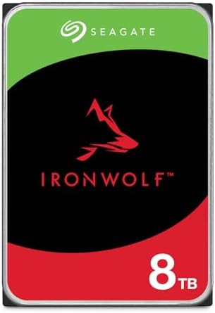 Seagate 8TB IronWolf Internal NAS Hard Drive | SATA 6 Gb/s (ST8000VNZ04) by Unknown