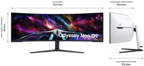 Samsung 57" Odyssey Neo G9 Dual 4K UHD Quantum Mini-LED Curved Gaming Monitor Bundle with Tech Smart USA Elite Suite 18 Standard Editing Software Bundle + 2 Year CPS Enhanced Protection Pack - Image 5
