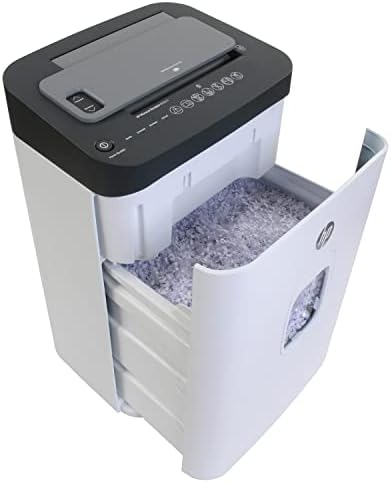 HP - Micro Cut Paper Shredder, 14-Sheet Manual, 200-Sheet Auto Feed - Image 5