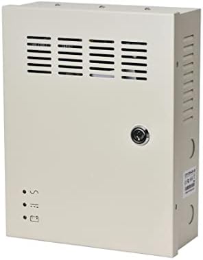 EVERSECU 18 Channel 12V 20Amp DC Metal Boxed Cabinet Regulated UPS Power Supply Unit with Backup Battery Link for Burglar Alarms CCTV Cameras PTZ Access Control (Battery Not Included) - Image 2