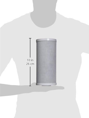 iSpring FC15B High Capacity Activated CTO Carbon Block Filter for Under Sink and Whole House Water Filtration System, 5-Micron 10"x4.5" - Image 3