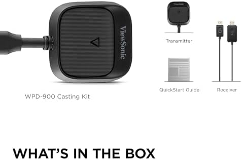 ViewSonic WPD-900 ViewShare Wireless Screen Casting Kit, HDMI USB C - Image 5