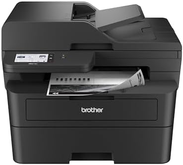 Brother Professional Laser Printer with Scanner, High-Speed 36 ppm Monochrome All-in-One, Wireless Duplex Printing and Scanning, Cloud-Ready 3.5 in Touchscreen for Small Business (MFC-L2900DW) by Unknown