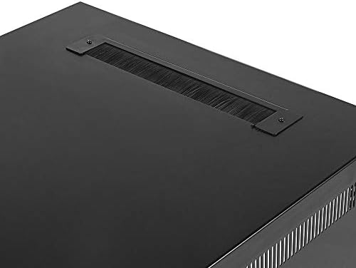 NavePoint 9U Portable Server Rack with Casters - 9U Network Rack Open Frame with Adjustable Rails, 132lbs Capacity - Up to 22.6" Deep 19-Inch Rack for IT Equipment, Telecom & A/V, Black - Image 4