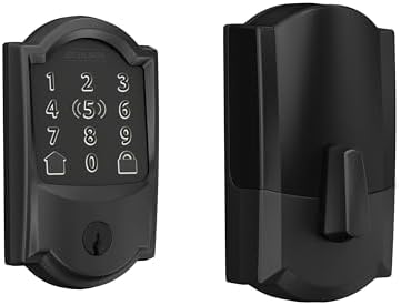 Schlage Encode Plus Smart WiFi Deadbolt Lock, Tap to Unlock, Matte Black by Unknown