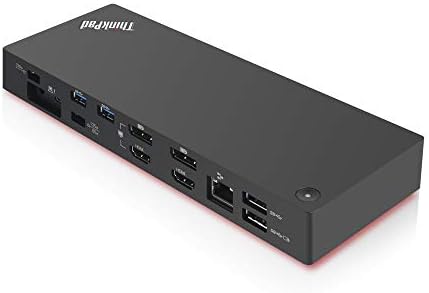Lenovo ThinkPad Thunderbolt 3 Dock Gen 2 135W (40AN0135) Dual UHD 4K Display Capability, 2 HDMI, 2 DP, USB-C, USB 3.1 with 3 Years Warranty Card - Image 2