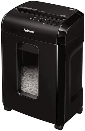 Fellowes 10M7 10-Sheet Powershred Micro-Cut Deskside Paper Shredder by FellowesBrands