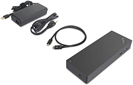 Lenovo ThinkPad Thunderbolt 3 Dock Gen 2 135W (40AN0135) Dual UHD 4K Display Capability, 2 HDMI, 2 DP, USB-C, USB 3.1 with 3 Years Warranty Card - Image 6