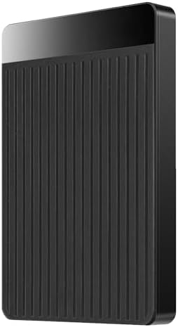 1TB External Hard Drive, USB 3.1 Type-C Portable HDD, Black by Unknown