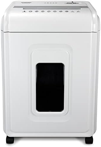 Aurora Heavy Duty Anti-Jam 24-Sheet Crosscut Shredder/40 Min Run Time/ 7-Gallon Pullout Basket, White/Grey - Image 6