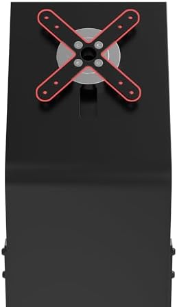 Premium Monitor Floor Stand - CTA Premium Floor Stand for Monitors up 32" - Black - (ADD-PARAFSM) - Image 6