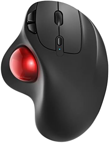 Nulea M501 Wireless Trackball Mouse Ergonomic Thumb Control,4 DPI Levels by Nulea