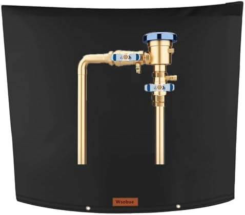Winter Pipe Insulation Cover (5˚F) ,Insulated Backflow Preventer by Wsobue