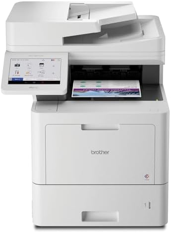 Brother MFC‐L9610CDN Enterprise Color Laser All‐in‐One Printer with Fast Printing, Large Paper Capacity, and Advanced Security Features by Unknown