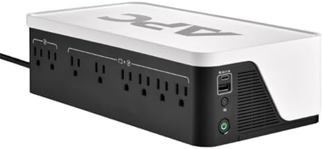 APC 900VA/540W UPS Battery Backup for Computer, Office, Wi-Fi, BE900G3 by APCbySchneider-Electric
