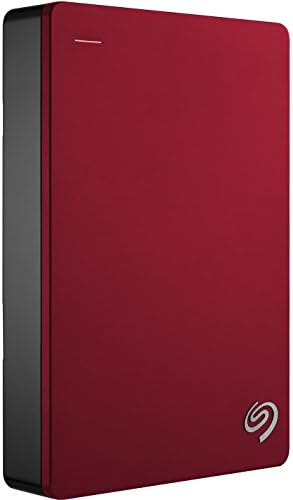 Seagate Backup Plus Portable 4TB External Hard Drive HDD – Red USB 3.0 for PC Laptop and Mac, 2 Months Adobe CC Photography (STDR4000902) by Unknown