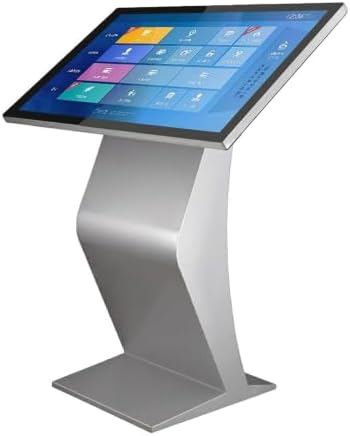 21.5 32 Inch Touch Screen Kiosk, 1080P HD IPS Digital Signage 32in-Silver by Unknown