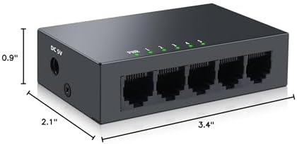 SODOLA 5 Port Ethernet Switch - Image 5