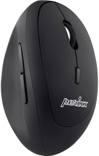 Perixx PERIMICE-719 Right-Handed Wireless Mini Vertical Mouse, 3 Level DPI by PerixxComputerGmbH