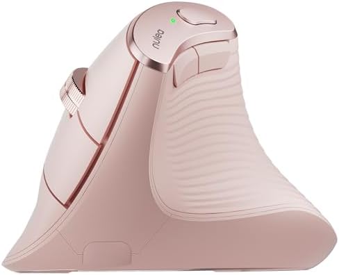 Nulea Ergonomic Vertical Wireless Mouse with 6 Buttons and 3 Adjustable DPI by Nulea