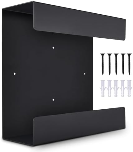 UPS Mount Heavy Duty Metal Rack Wall Mounted for Uninterruptible Power Supply Compatible with APC CyberPower (12.3" H x 4.8" W x 13" D) by Patioer