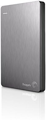 Seagate Backup Plus Slim 1TB External Hard Drive Portable HDD – Silver USB 3.0 for PC Laptop and Mac, 2 Months Adobe CC Photography (STDR1000101) by Unknown