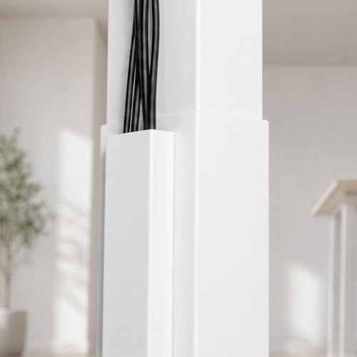 Desky Magnetic Cable Management White Single - Image 5