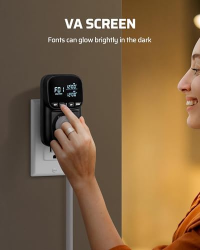 DEWENWILS Temperature Controller Outlet 15A Thermostat Plug, -40~210°F - Image 5