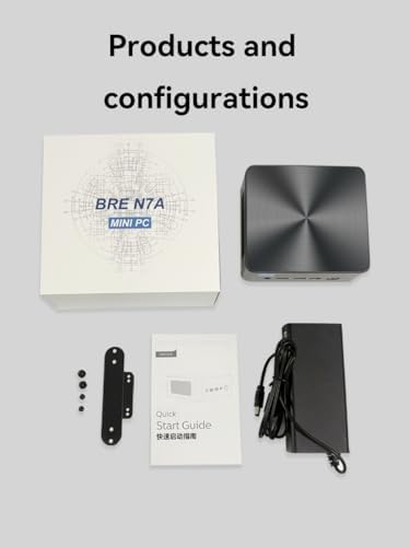 BREN7A Mini PC, i5-12450H 8C/12T Up to 4.4GHz,16GB RAM 512GB SSD,Triple 4K Display,2.5G Ethernet WiFi 6 BT 5.2, for Remote Work/Business/Office/Home Server,Light NAS... - Image 6
