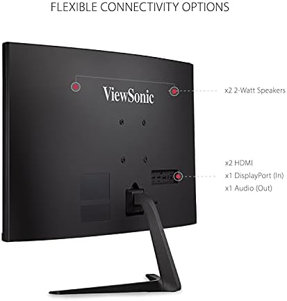 ViewSonic VX2718-2KPC-MHD 27 Inch 1440p Curved Gaming Monitor, 180Hz - Image 6