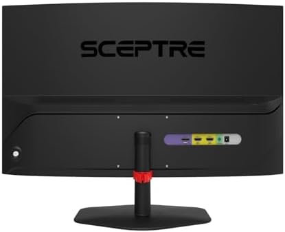 New! Sceptre Curved 24-inch Gaming Monitor 1ms 100Hz 1500R DisplayPort HDMI X2 Eye Care 100% sRGB Build-in Speakers, Machine Black 2026 (C248W-FW100T Series) - Image 3