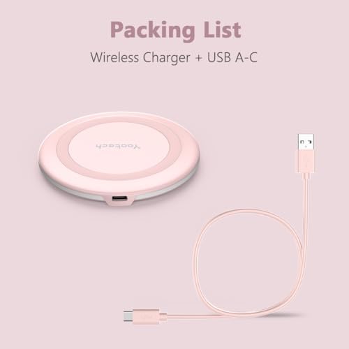 Yootech Wireless Charger,10W Max Wireless Charging Pad(No AC Adapter) - Image 6