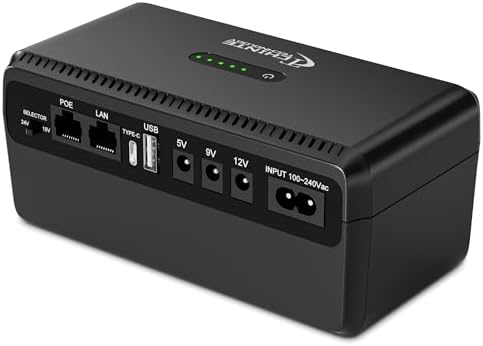 CHINTE Mini UPS Battery Backup, Uninterruptible Power Supply by Unknown