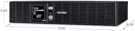 CyberPower OR2200LCDRT2U Smart App LCD UPS Battery Backup - Image 4