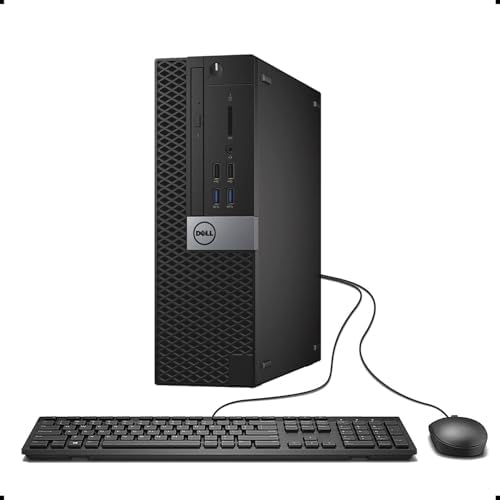 Dell OptiPlex 3050 SFF Desktop Computer, Intel Core i5-6500 @3.2GHz, 8GB RAM, 256GB SSD, DisplayPort, RGB Keyboard, OptiPlex Desktop Windows 11 Pro (Renewed) - Image 7
