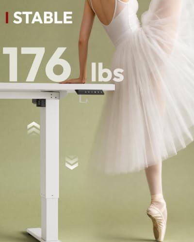 SANODESK 1'' Thick One-Piece 55 x 28'' Height Adjustable Standing Desk - Image 7