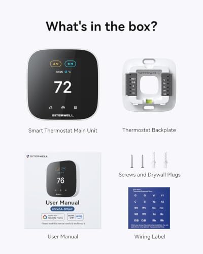 SITERWELL Smart Thermostat Programmable Home WiFi Thermostat - Image 2