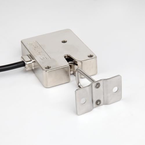 Sutertech 12V Electric Rotary Latch, 330lbs Holding Force Electromagnetic Solenoid Lock, Heavy Duty Carbon Steel Cabinet Latch with Manual Release for Smart Lockers, Vending Machines & Kiosks - Image 3