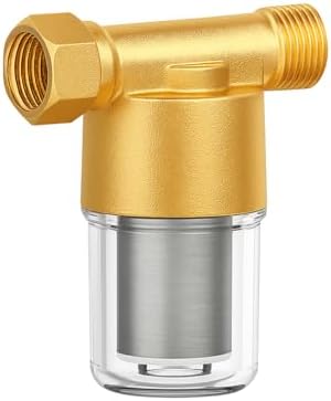 40 Micron Spin Down Sediment Filter, Reusable Whole House Sediment Water Filter System for Well Water, Washing Machine Flushable Prefilter Filtration, Universal for Motorhomes by Norkmdi